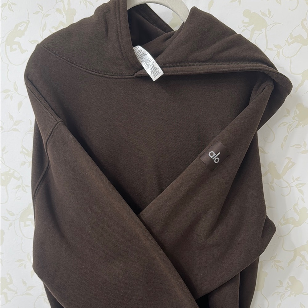 ALO Yoga Brown Sweater Cozy Comfort